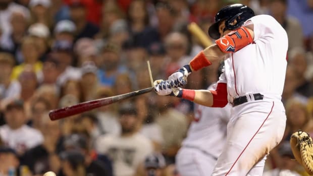 Boston Red Sox first baseman Bobby Dalbec